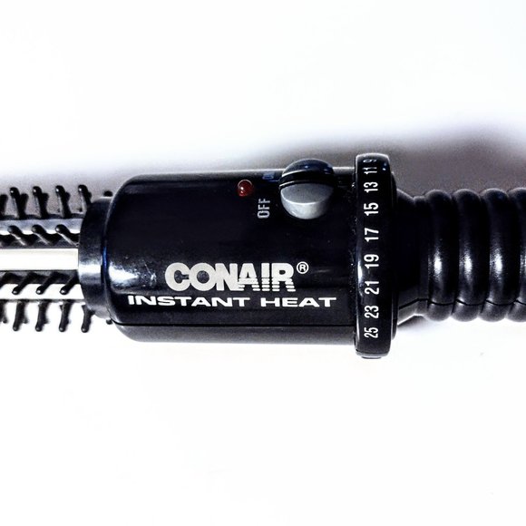 CONAIR 3/4" Styling Curling Brush ~ Swivel Cord ~ Instant Heat, 25 Settings EUC! - Picture 9 of 9